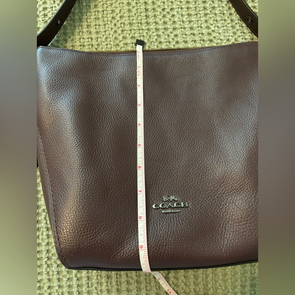 Coach Small Dufflette Crossbody in Oxblood - Picture 11 of 14